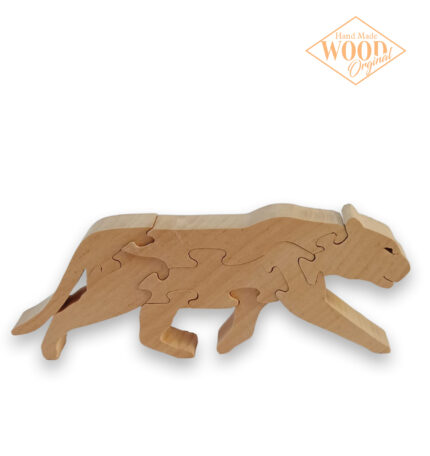 Ahşap Yapboz Kaplan