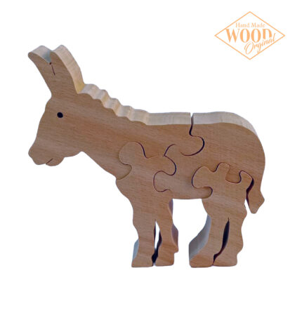 Ahşap Yapboz Eşek